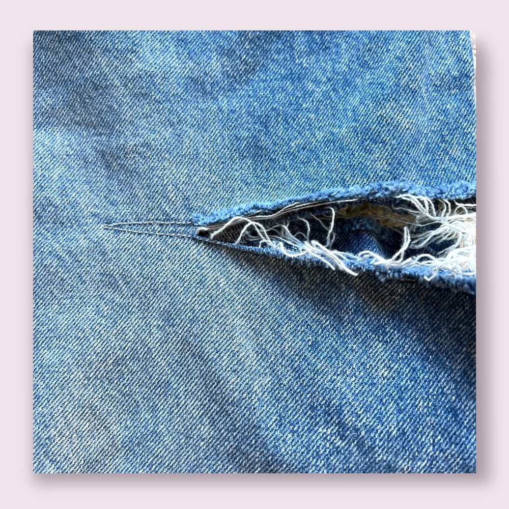 👖MM Inspired Cutout high-rise wide-leg jeans - Picture 16 of 16